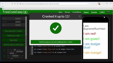 Use Hex Code to Mix Colors- freeCodeCamp HTML5 and CSS lesson #53