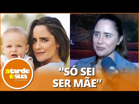 Fernanda Vasconcellos fala sobre maternidade: “Não consigo largar a cria”