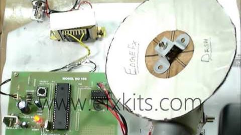 Dish Position Control By Stepper MotorGeared Motor and IR Remote