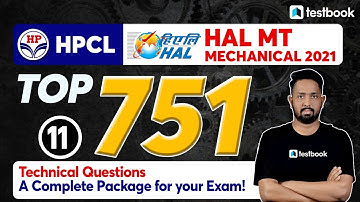 HPCL/ HAL MT 2021 | Top 751 Mechanical Engineering Questions | HPCL 2021 | Rajat Sir | Part 11