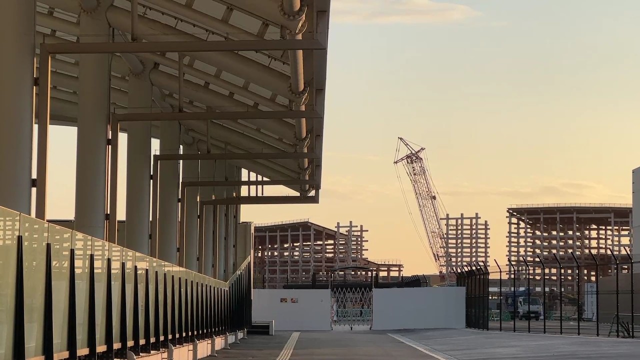 夢洲駅前と大阪・万博会場跡の現状　Current status of Yumeshima Station and the former Expo site　(2026.2)