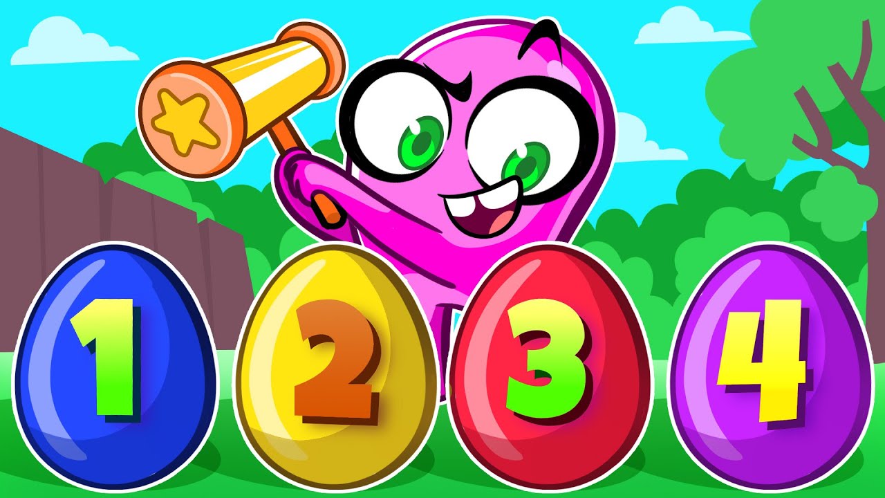 Numbers Song! | Learn ABC, Shapes & Colors with Slime Sam | Kids