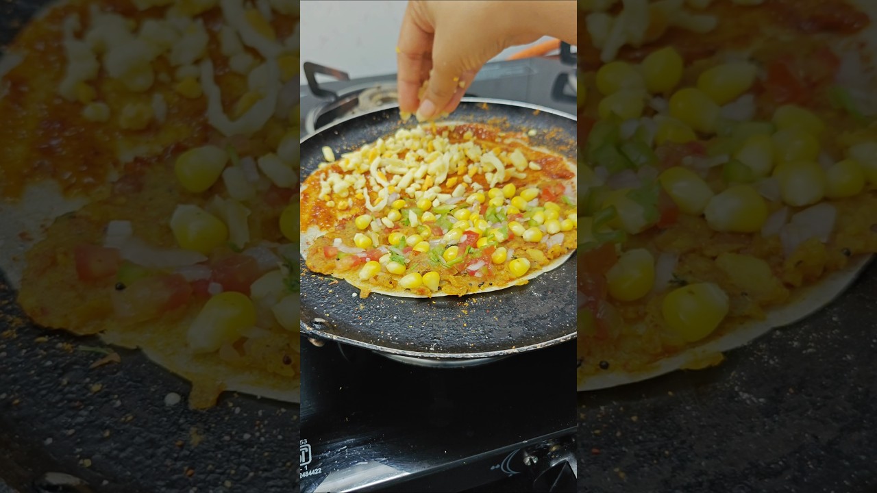 My version of Masala Cheese Dosa 😍😍 