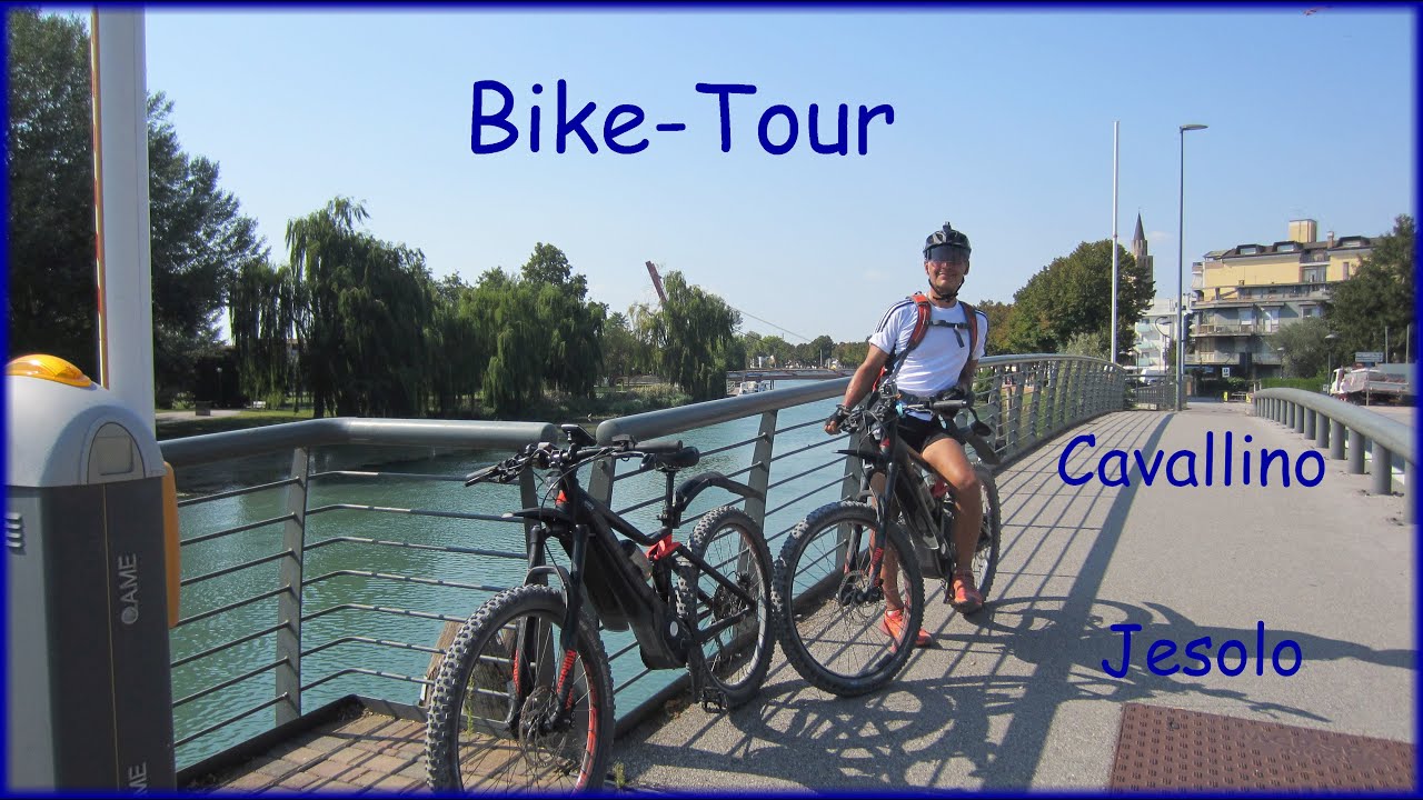 🚴🏽🚴🏼‍♀️ Cavallino und Jesolo mit dem Bike