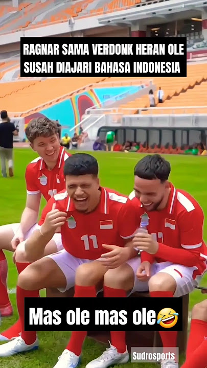 Ragnar & Verdonk Ngakak Ngajarin OLE bahasa indonesia😅 #shorts