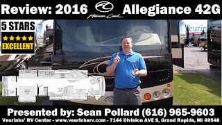 In-Depth Review: 2016 American Allegiance 42G by American Coach @VeurinksRV