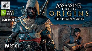 AC: Origins The Hidden Ones  Gameplay Walkthrough -Part 01 - No Commentary