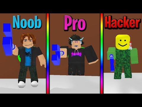 Noob Vs Pro Vs Hacker In Magnet Simulator Roblox - roblox magnet simulator seniac