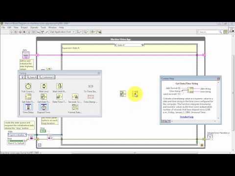 NI Vision: Get Date and Time Strings