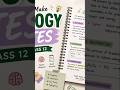 PART 3 how to make perfect Biology notes class 12 🧫 #ncert #biology #cbsenotes