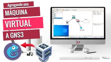 CCNA 200-301 |Cómo agregar una máquina virtual a una topología con GNS3