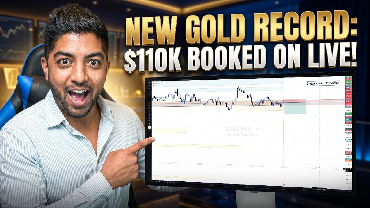 110K$ LIVE TRADING ON NFP!!