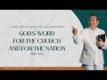 &quot;GOD&#39;S WORD FOR THE CHURCH AND FOR THE NATION&quot; (Part 1/2) | LLJ Special Live Streaming