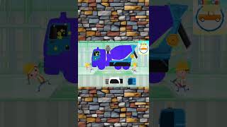 Concrete Mixer Truck, designed to mix and transport concrete #youtubeshorts #gameplay #puzzle #car screenshot 4