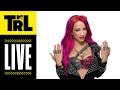 Sasha Banks & Justina Valentine Today! | TRL Weekdays at 4pm