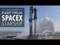 Watch Live SpaceX Starship Launches On 12th Test Flight 