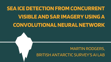 Sea ice detection from concurrent visible and SAR imagery using a convolutional neural network