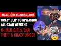2021 NBA All Star Weekend Compilation Atlanta Hip Hop Scene ATL Parties Celebs Craziness Videos
