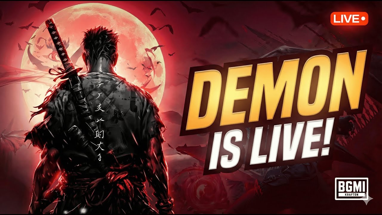 NEW UPDATE BGMI AND WOW MODES | BGMI LIVE | DEMON GAMING | 