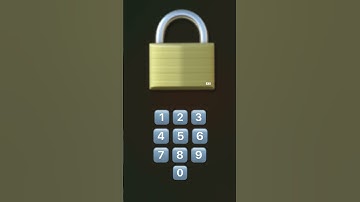 Can you open this lock #funny #games #lock #password #fypシ゚viral