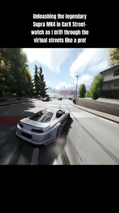 Unleashing the legendary Supra MK4 in CarX Street PC