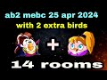 Angry birds 2 mighty eagle bootcamp mebc 25 apr 2024 with 2 extra bird matildastellaab2 mebc today