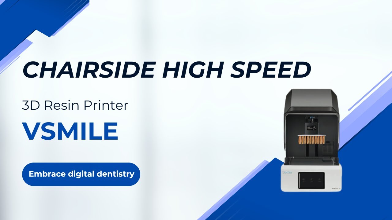 Chairside High Speed 3D Resin Printer | Dental Cad/Cam - YouTube
