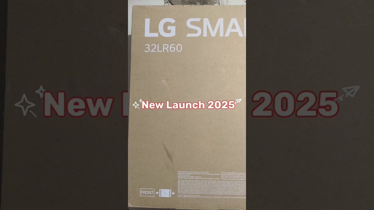 LG New Smart Tv 2025 |32 Inch LG Smart TV |32LR605B6LC |