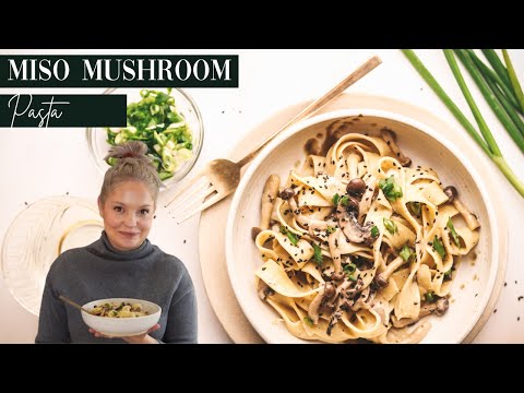 Miso Mushroom Pasta Recipe