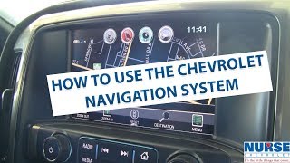 Celebrity How To Use The Chevrolet Navigation System Wealth