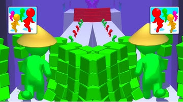 Color Run Stickman 3D|| Gameplay (iOS & Android) Walkthrough part 9