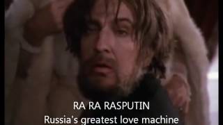 Rasputin   Boney M with Lyrics Resimi