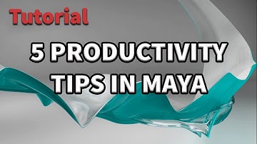 5 quick tips for working faster in Maya!