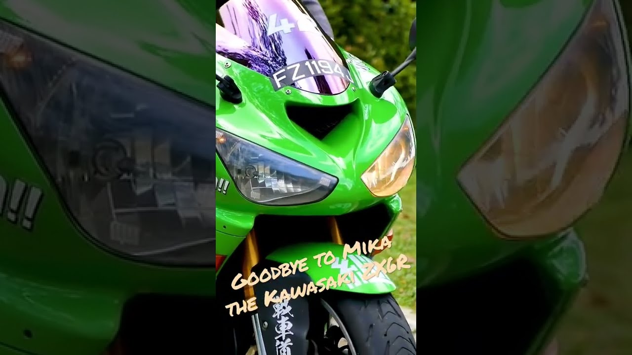 国内外の人気集結！ Goodbye #ReizePrimus #shorts ZX6R Kawasaki 2005 the Mika to ミュージシャン