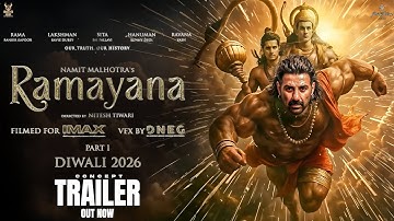 Ramayana : Concept Trailer | Ranbir Kapoor as Ram | Yash as Ravan | Sai Pallavi | Sunny Deol | 2026