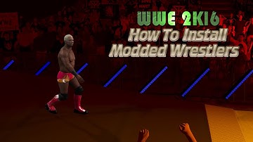 WWE 2K16 PC Mods - How To Install Modded/Custom Characters : Shelton Benjamin