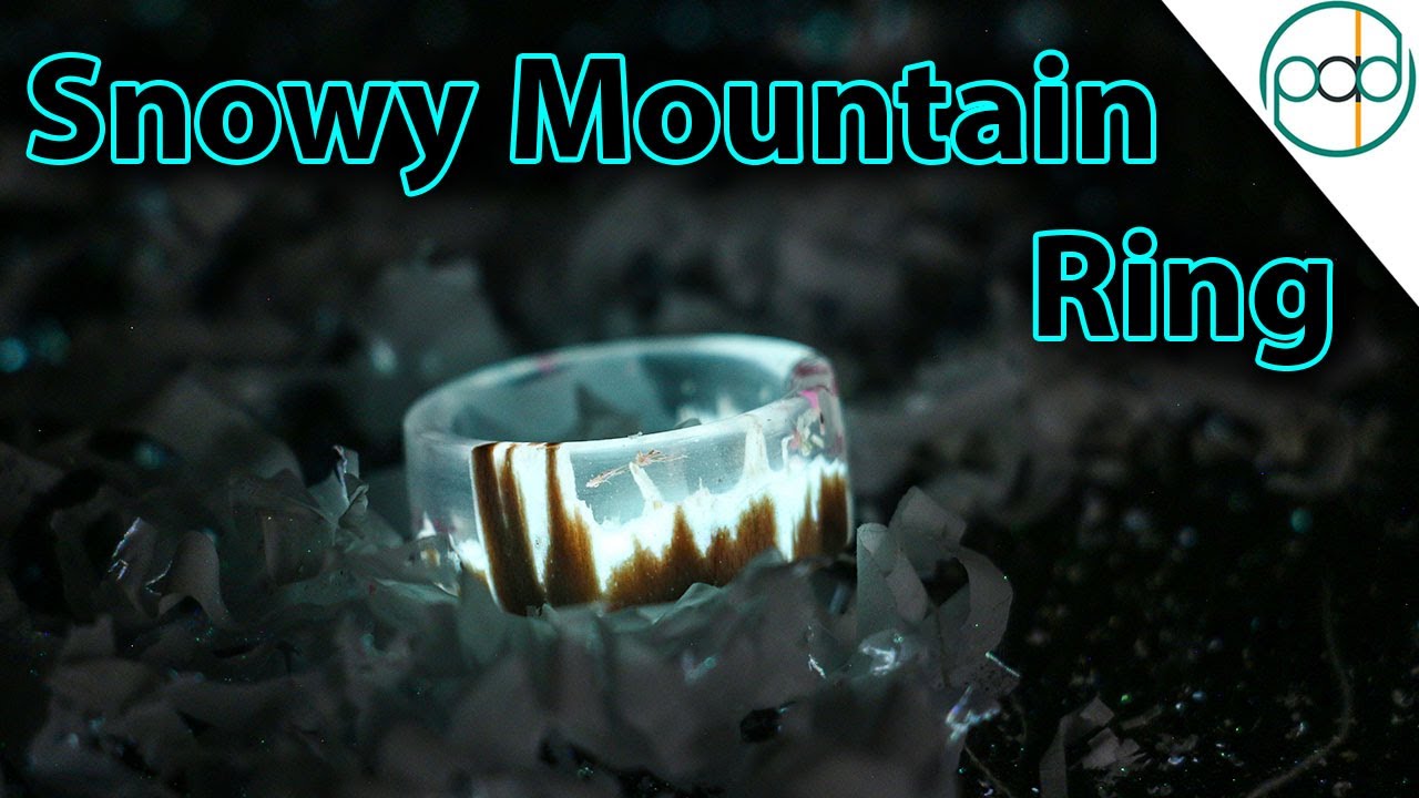Mountain Peak Ring Mold-snow Mountain Ring Resin Mold-ring