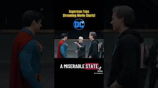 SUPERMAN BREAKS STREAMING MOVIE CHARTS RECORD! #foryou #superman #marvel #dccomics #batman #shorts