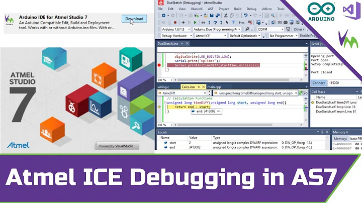 Starting GDB in AS7 for Arduino and Atmel ICE