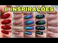 8 INSPIRAÇÕES DE UNHAS DECORADAS E MISTURINHAS