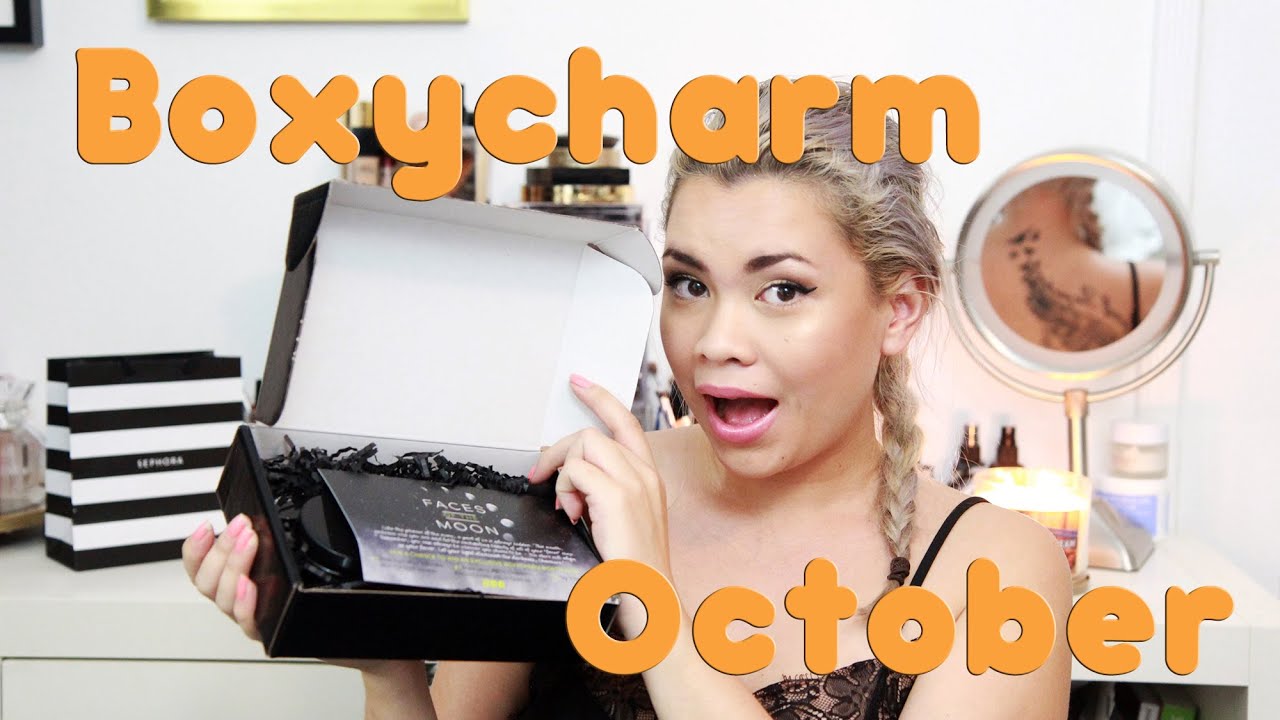 ♥ UNBOXING Boxycharm October ALL FULL SIZED!! ♥ YouTube