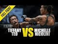 Tiffany Teo vs. Michelle Nicolini | ONE Full Fight | November 2018
