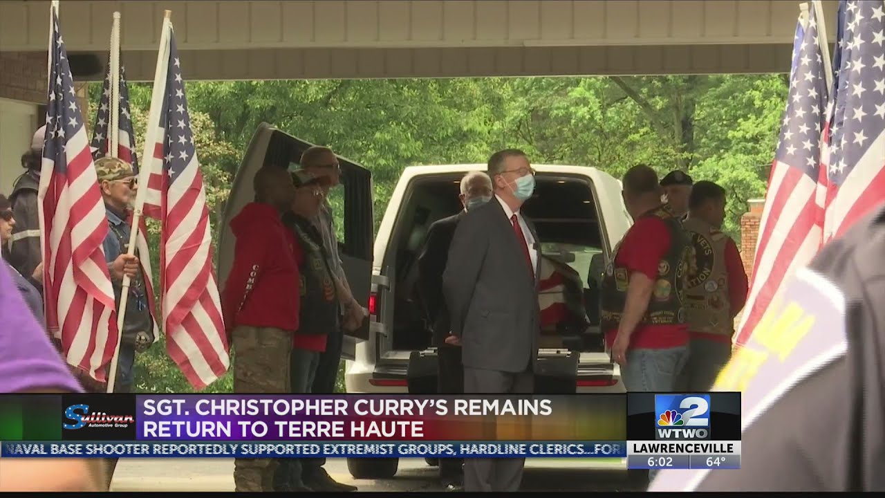 Patriot Guard helps honor fallen soldier from Terre Haute YouTube