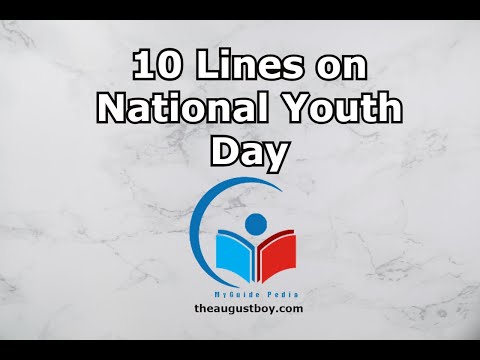 10 Lines on National Youth Day | 12 January National Youth Day | Essay on National Youth Day