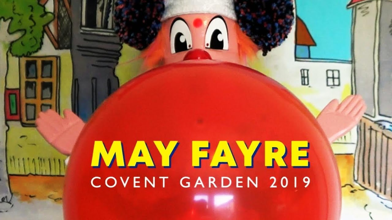 MAY FAYRE 2019 Covent Garden London Punch and Judy Show