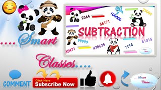 THE FOUR BASIC OPERATIONS | SUBTRACTION | SMART CLASSES