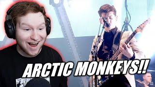 Arctic Monkeys - I Bet You Look Good On The Dancefloor REACTION!!!! (Glastonbury 2013)