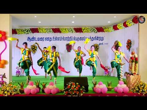   TAMIL FOLK DANCE   KARAGAM  OYIL  KOLATTAM   KC Dance Team  Trichy