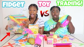 Trading Fidget Toys | Mom Vs Daughter