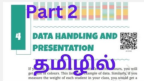 class 6 maths chapter 4 data handling and presentation in tamil || part 2 || #kvs#cbse#ncert